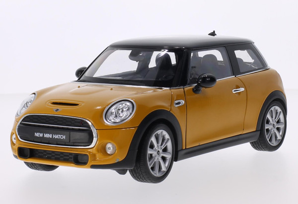 Welly 1/18 MINI Hatch 2015 Yellow